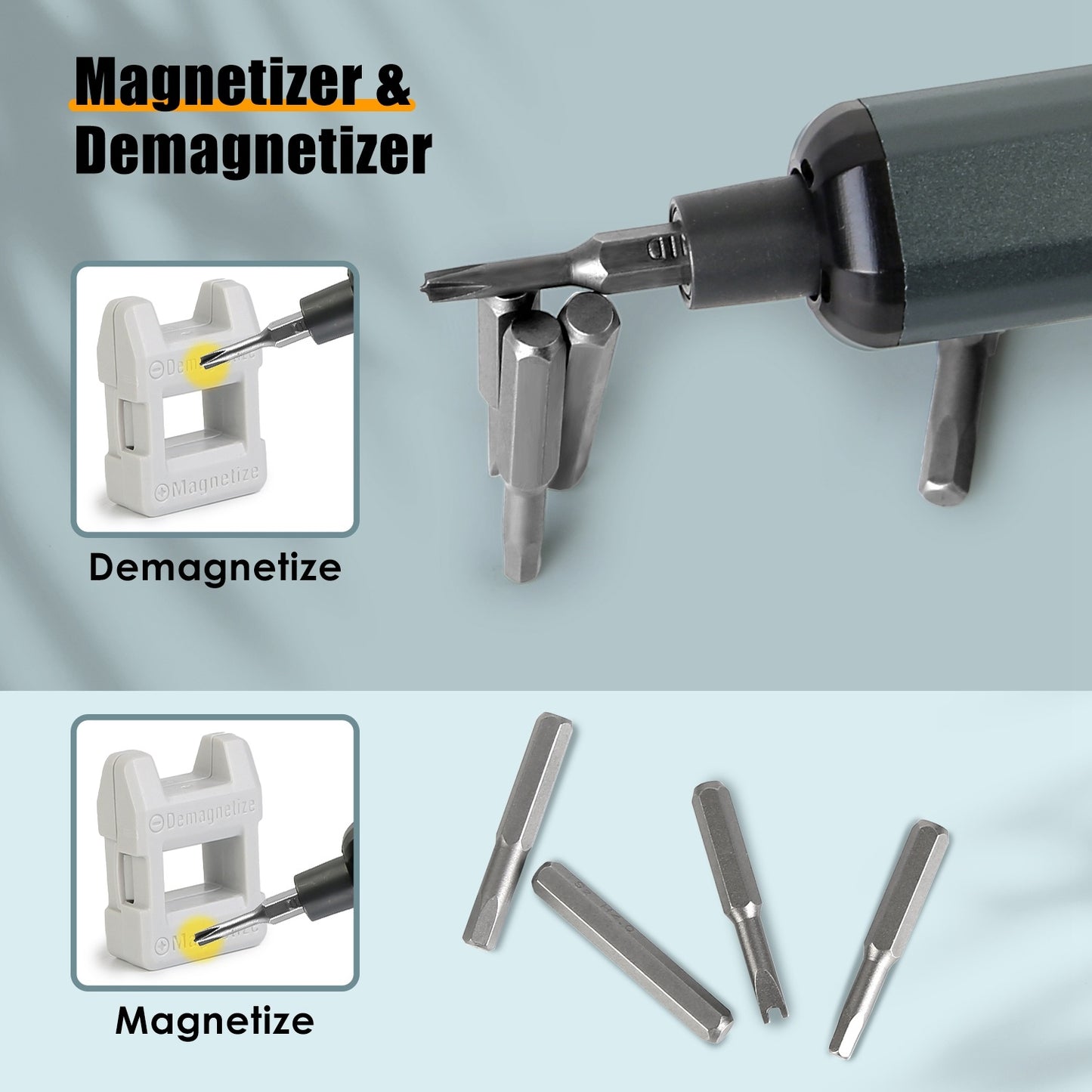 Mini Cordless Electric Screwdriver – Compact & Rechargeable