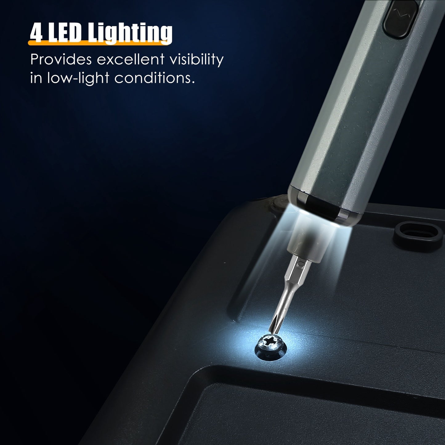 Mini Cordless Electric Screwdriver – Compact & Rechargeable