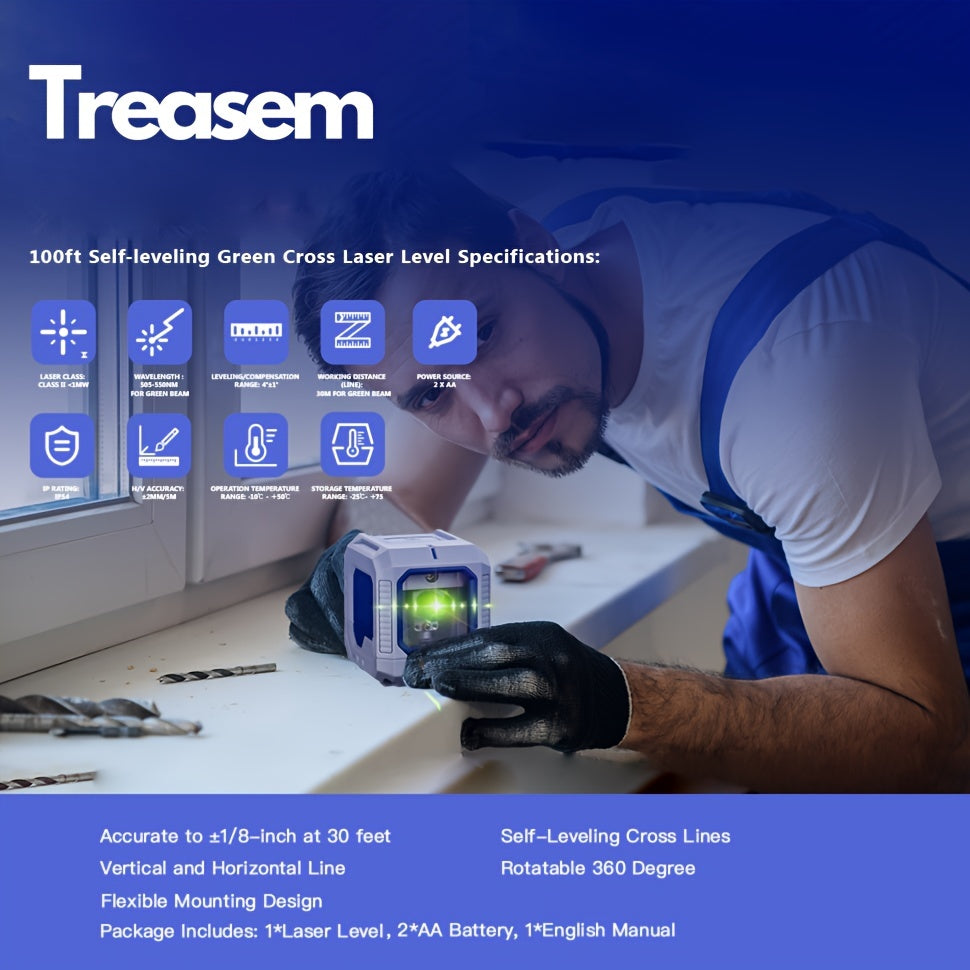 Self-Leveling Laser Measuring Tool – Perfect Lines Every Time