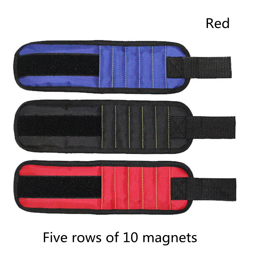 Magnetic Wristband – Hold Screws, Nails & Drill Bits Hands - Free