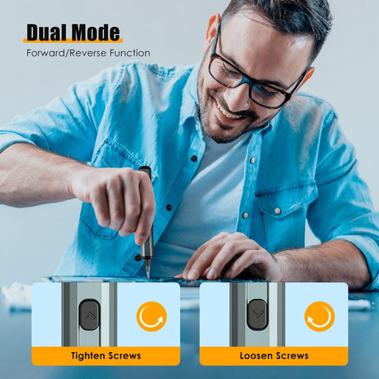 Mini Cordless Electric Screwdriver – Compact & Rechargeable