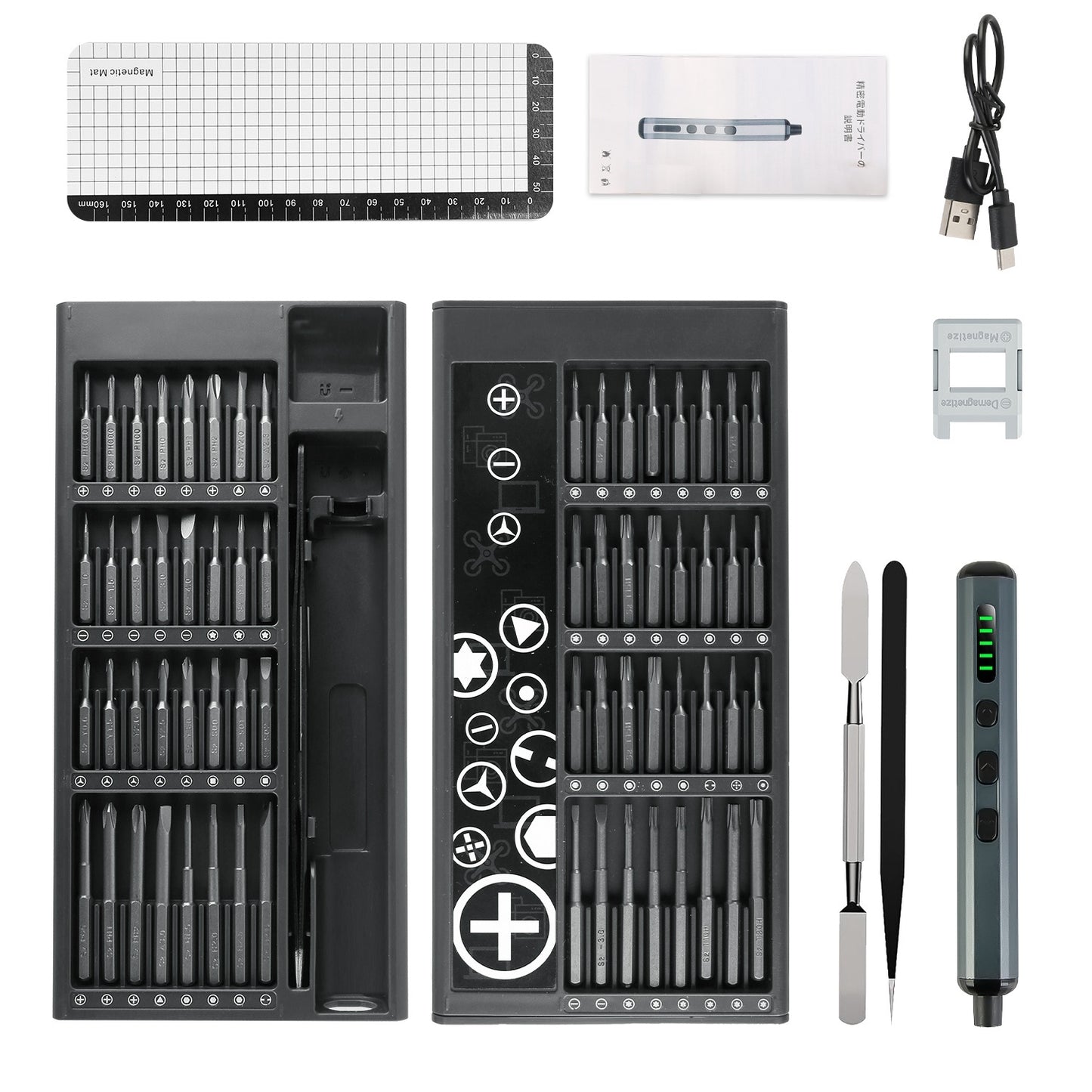 Mini Cordless Electric Screwdriver – Compact & Rechargeable